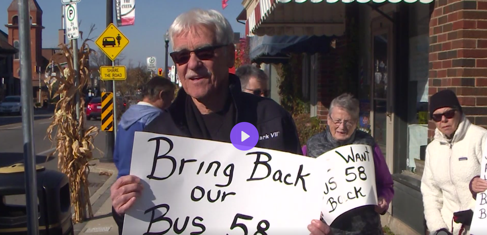 Stoney Creek seniors petition for eliminated HSR route to be reinstated photo